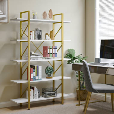 Khat double deals etagere bookcase